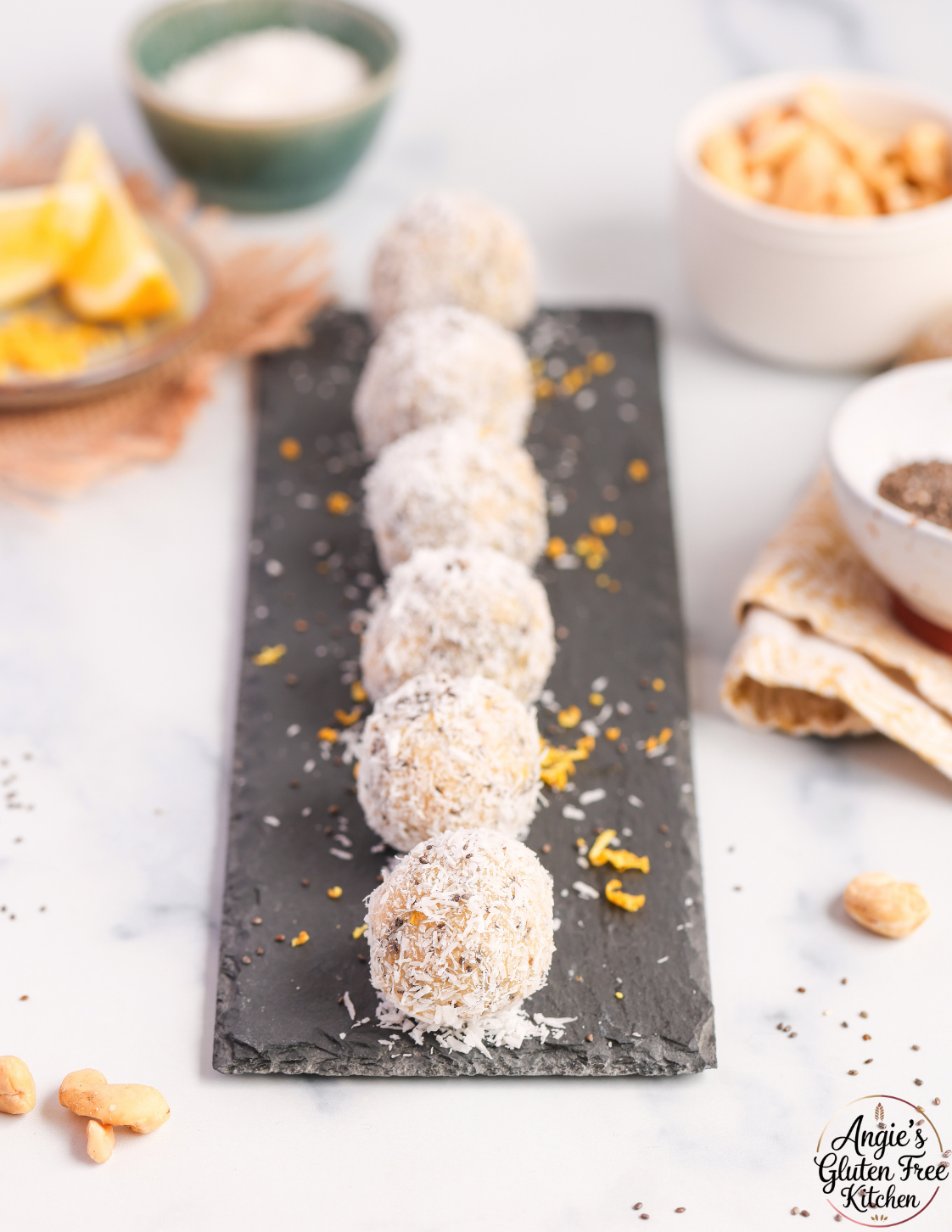 Lemon Chia Energy Balls