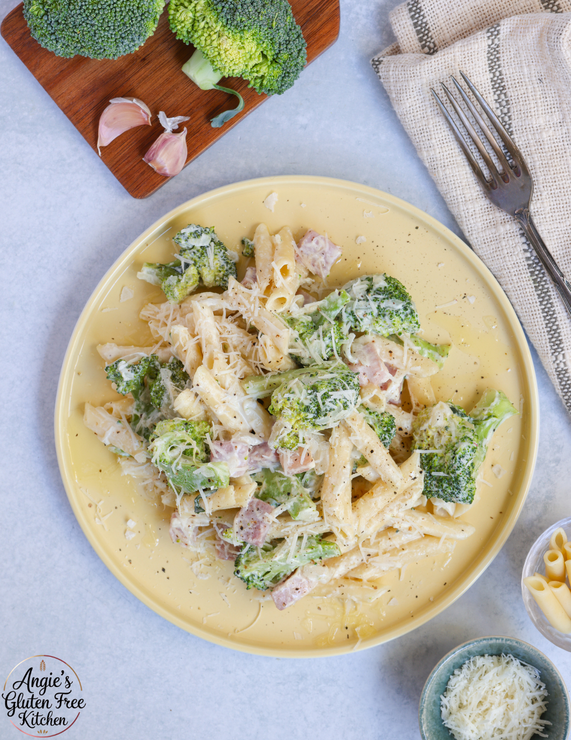 Ham and Broccoli Pasta