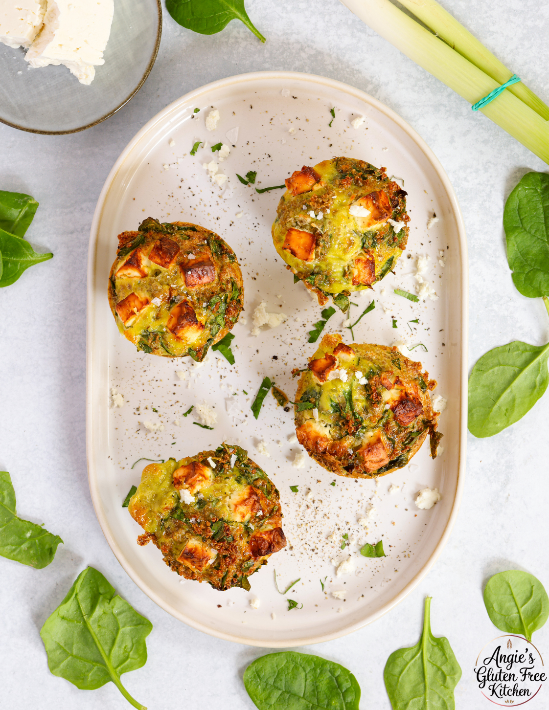 Spinach Feta Muffins
