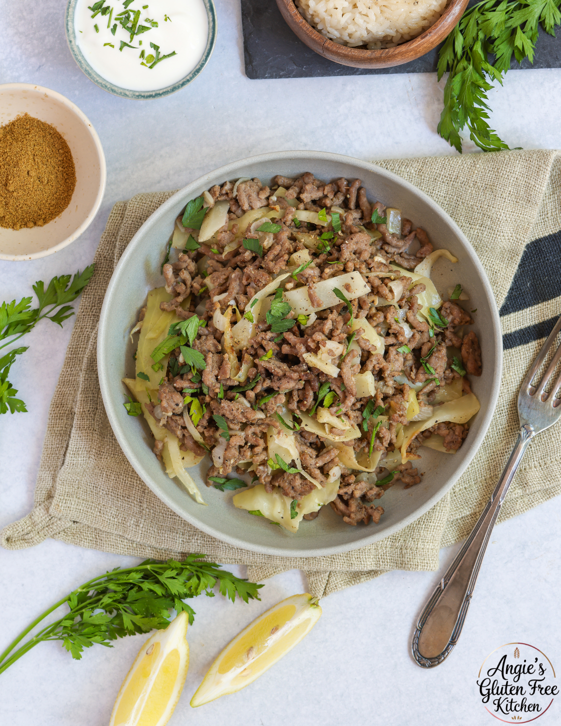 Ground Beef and Cabbage