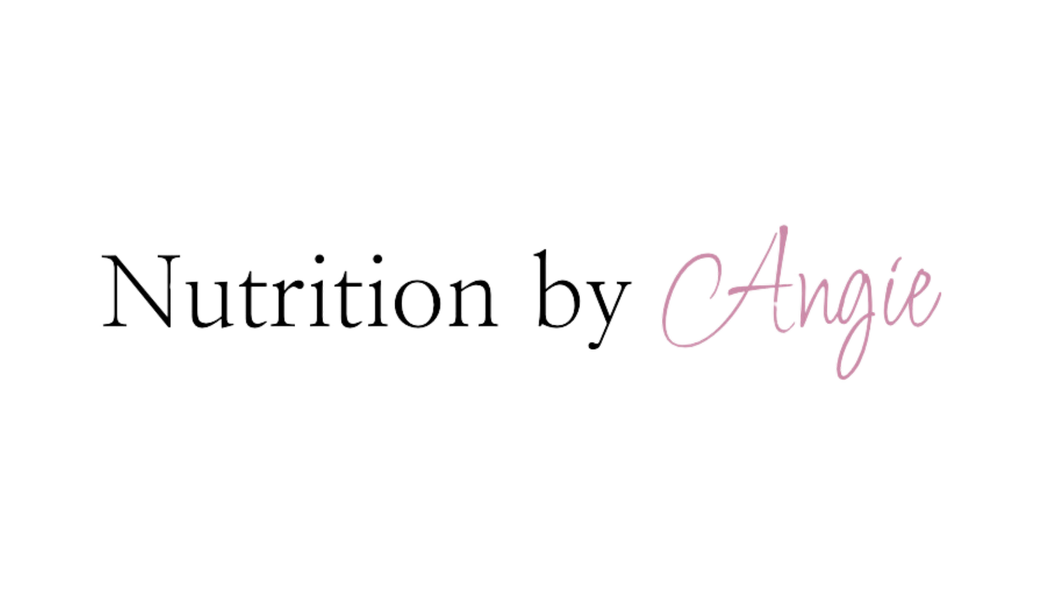 Nutrition by Angie