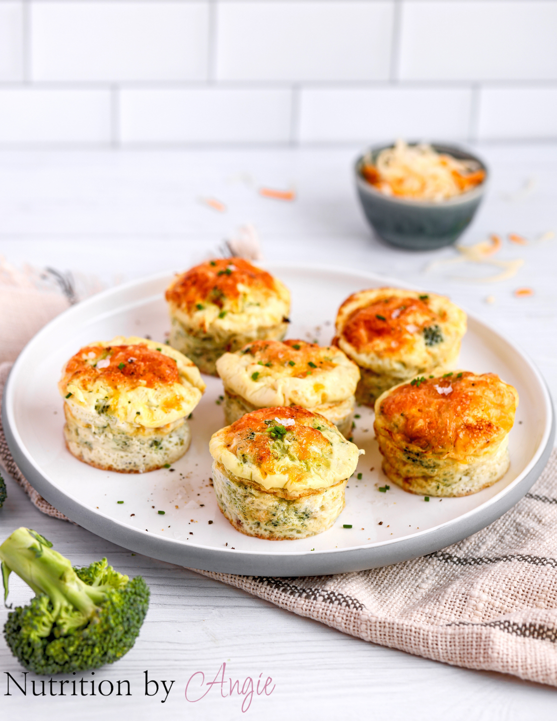 Broccoli Cheese Egg Muffins