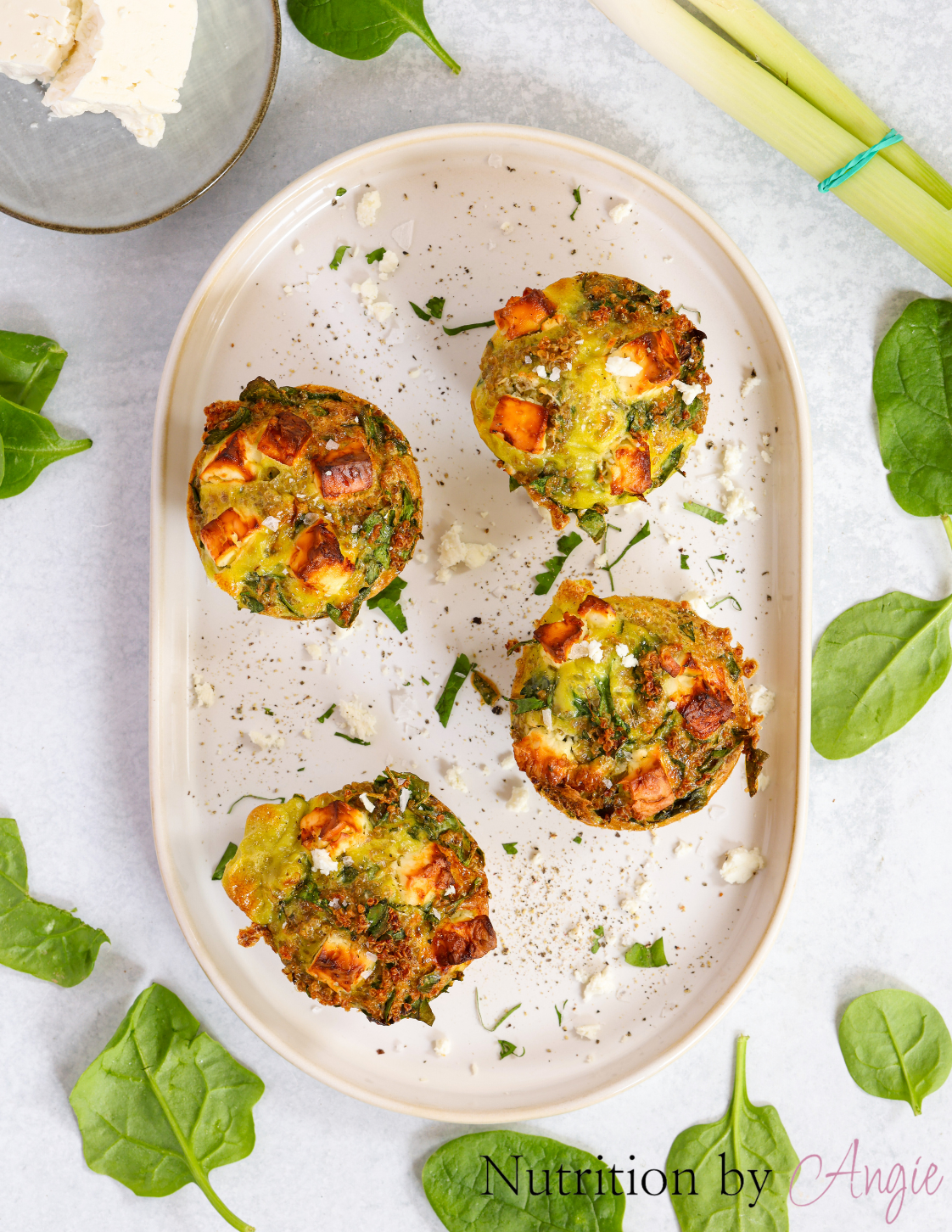 Spinach Feta Muffins