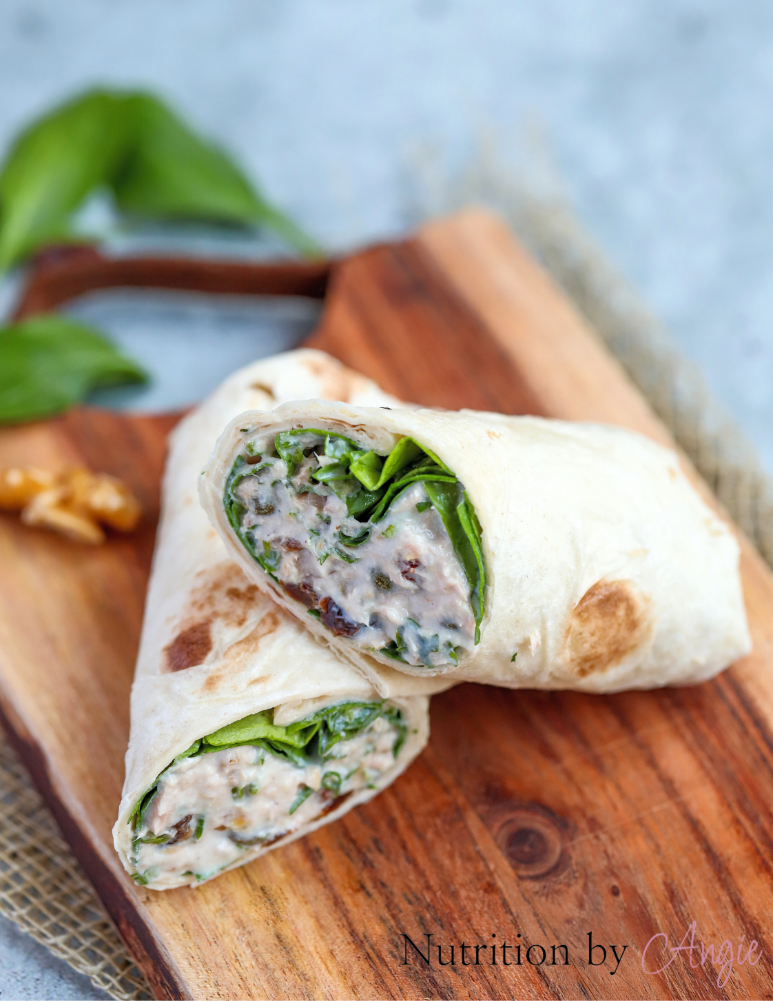 To-Go Breakfast Tuna Wrap