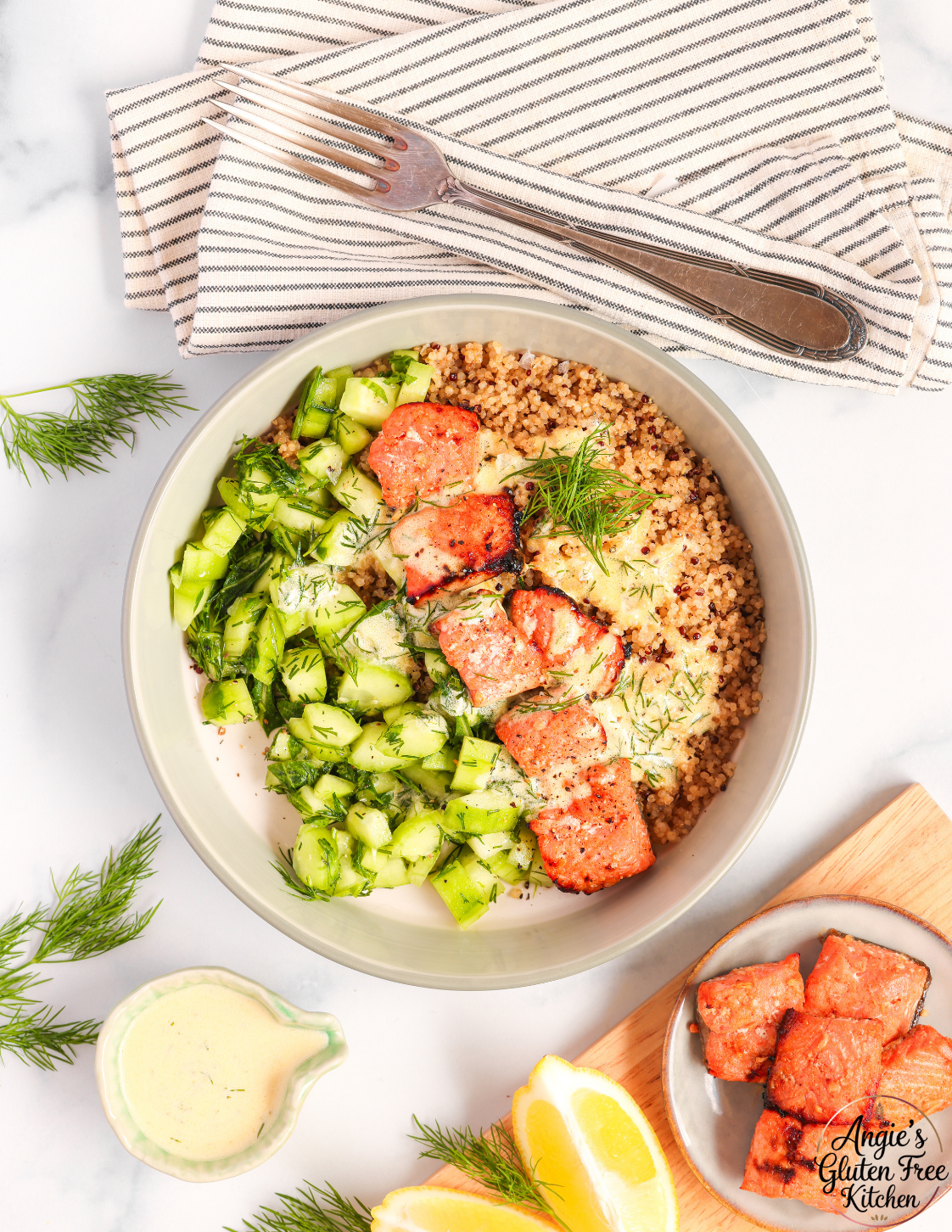 Salmon Quinoa Bowl