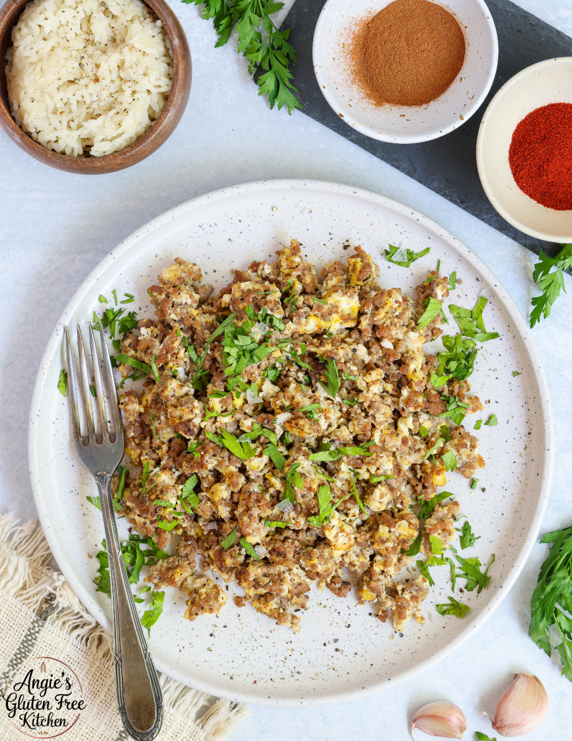 Ground Beef and Eggs