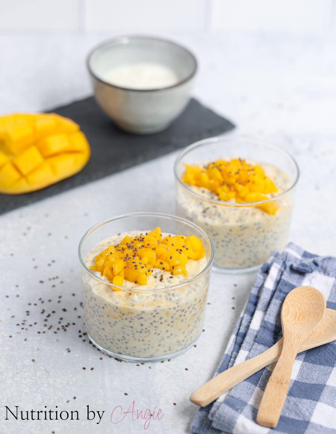 Mango Chia Bliss Pudding