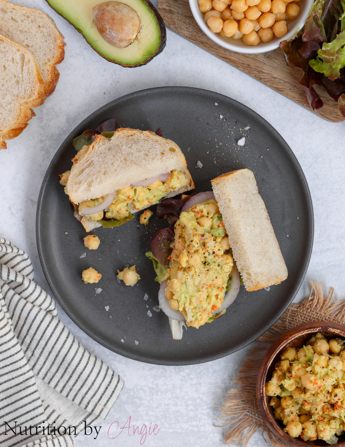 Avo Chickpea Filling
