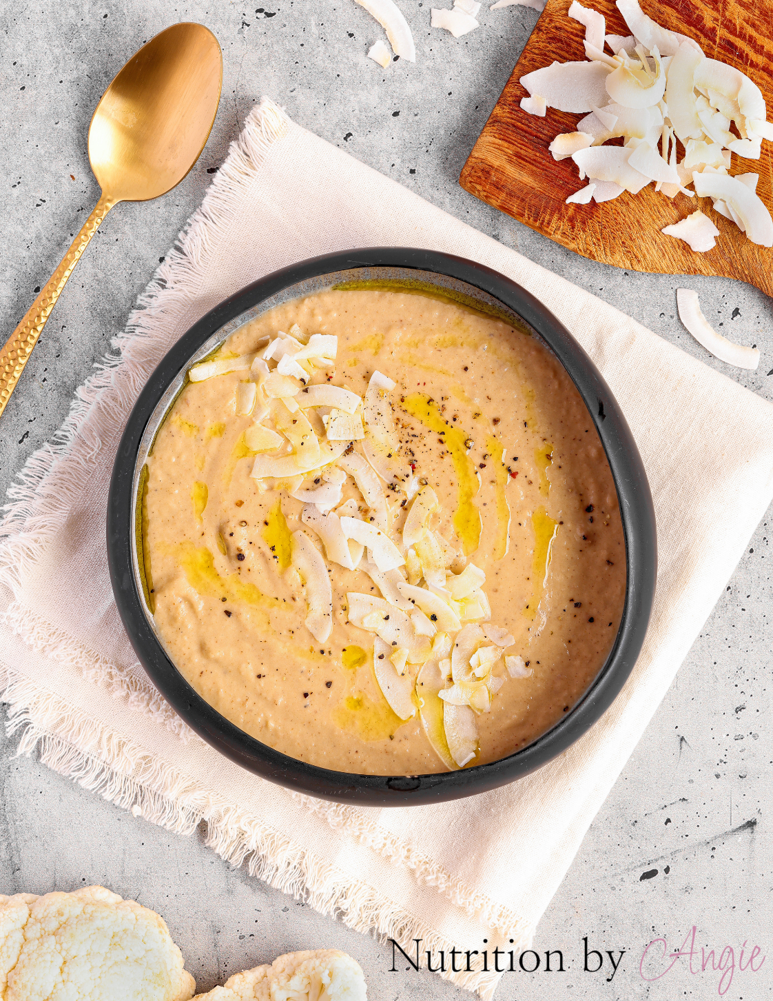 Cauliflower and Coconut Soup