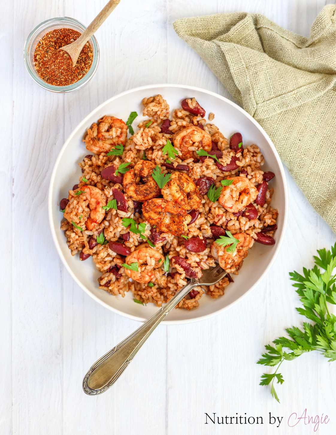 Jerk Prawn and Coconut Rice Bowl