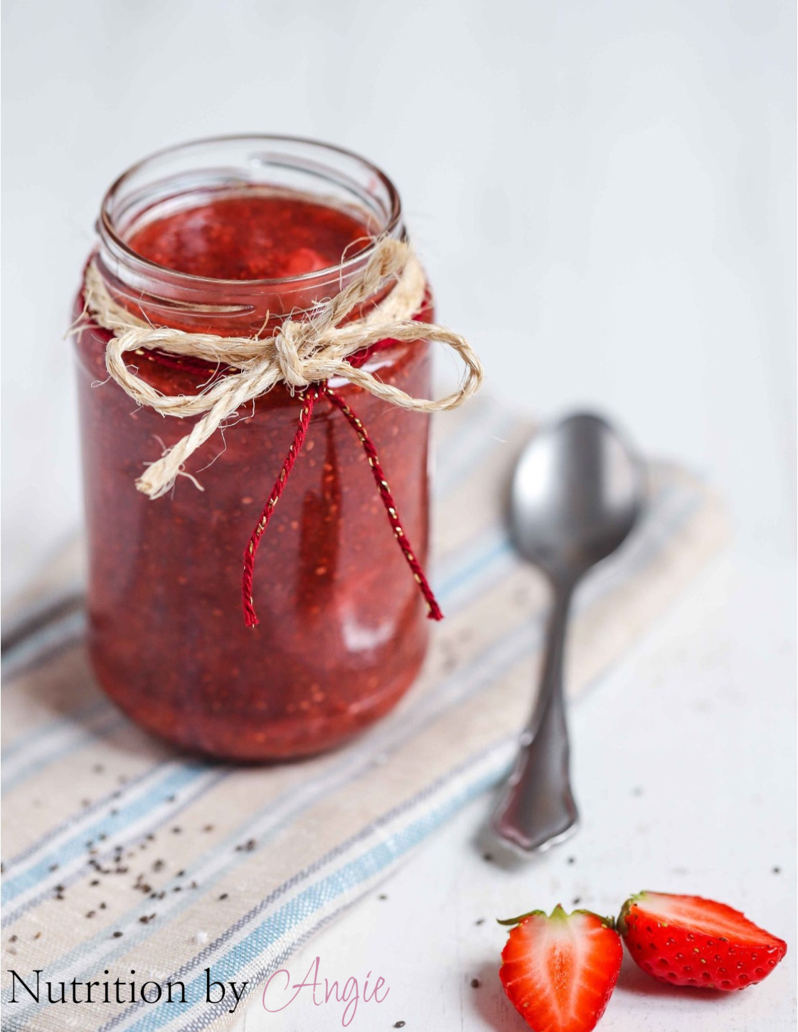 Easy Strawberry and Chia Seed Jam