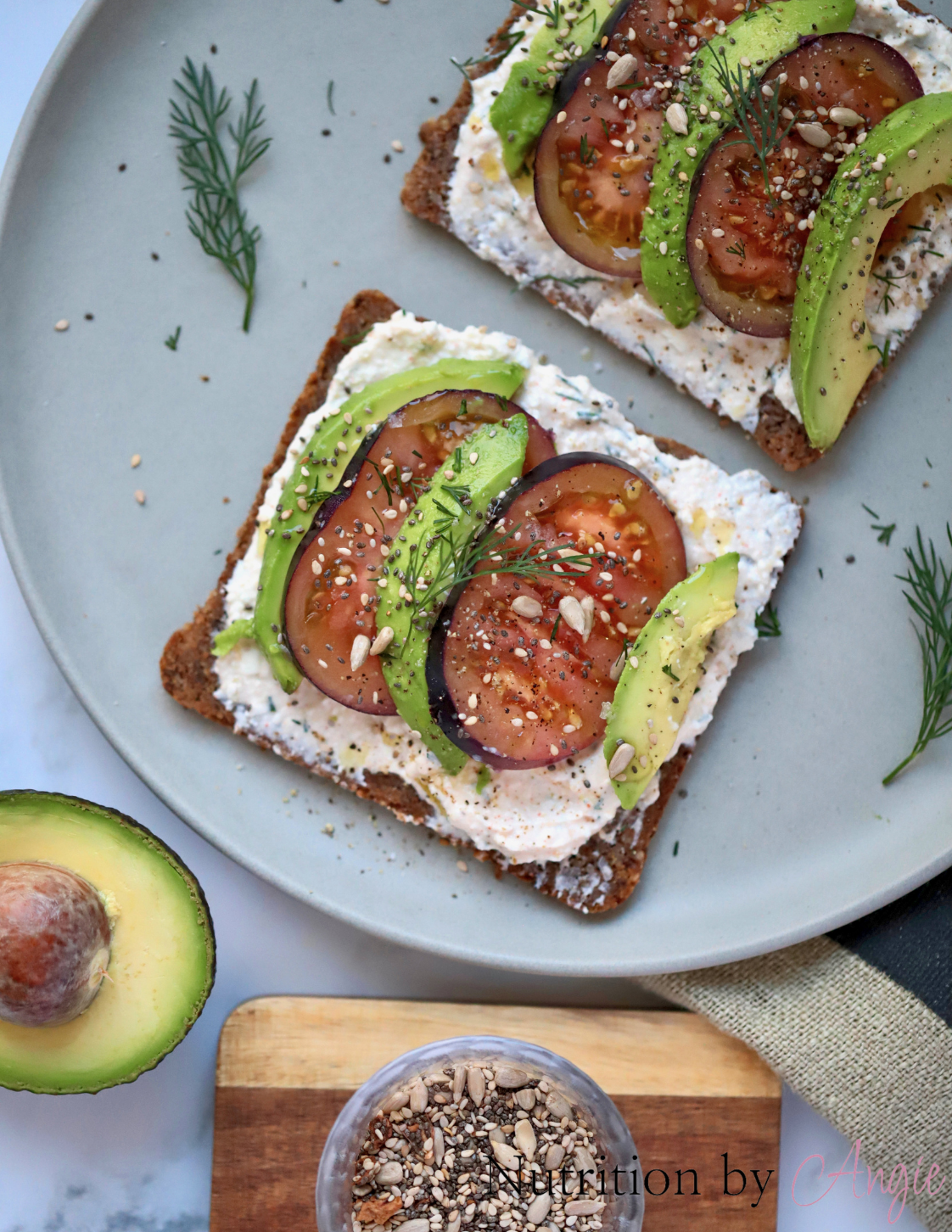 Whipped Cottage Avocado Delight