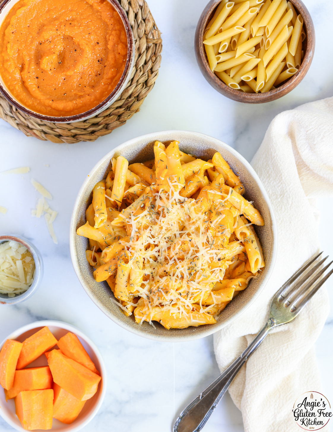 Velvety Pumpkin Pasta