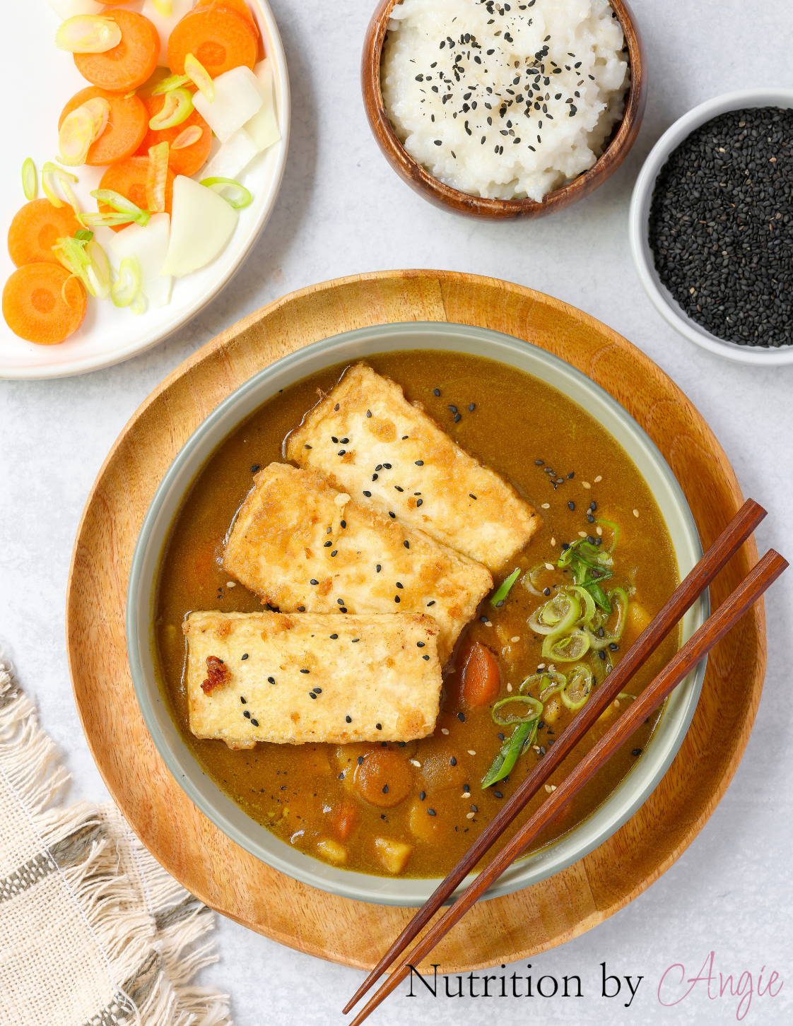 Simple Tofu Katsu Curry