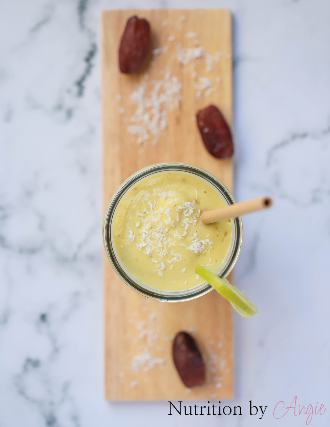 Mango Avocado Protein Smoothie
