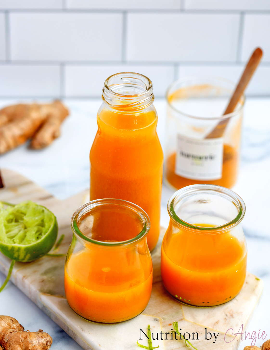Ginger and Turmeric Immunity Shots