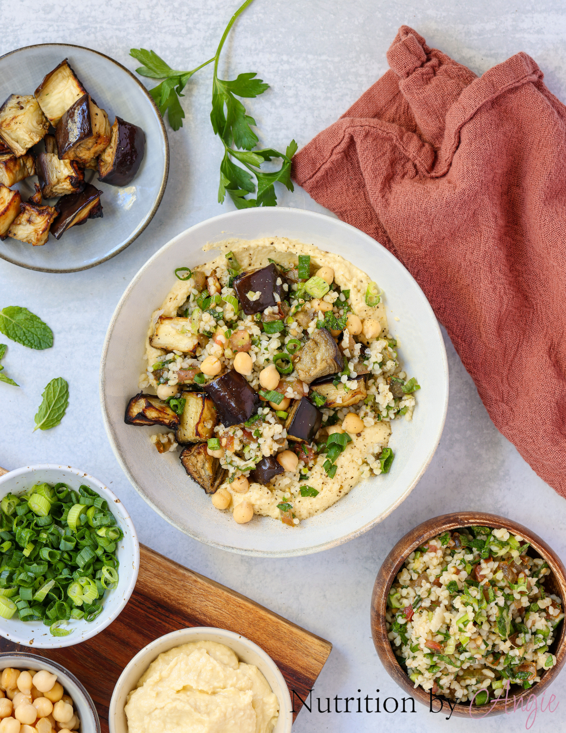 Loaded Hummus Breakfast Bowl