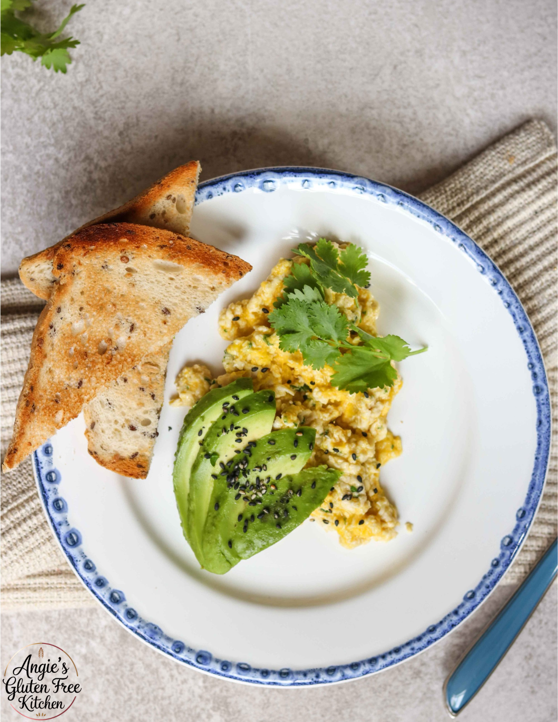 Asian Inspired Scrambled Eggs