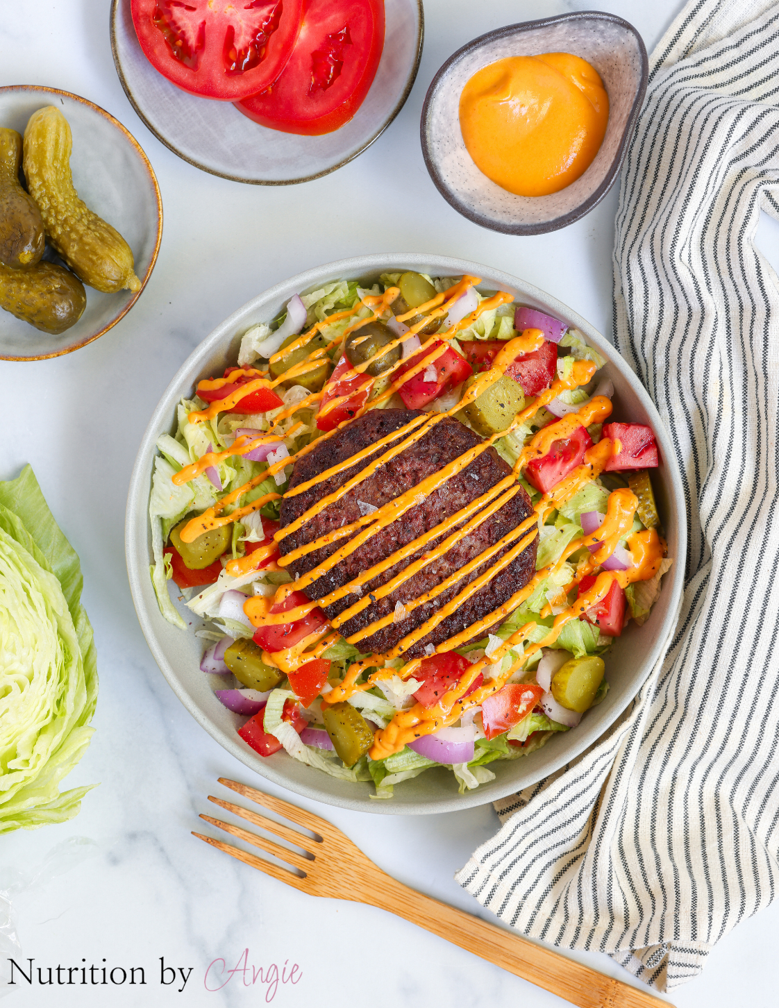 Burger Salad