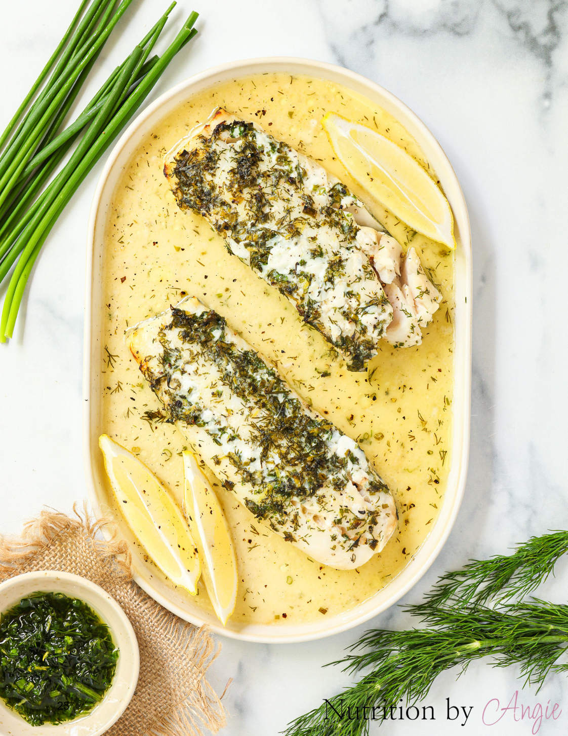 Herby Baked Cod