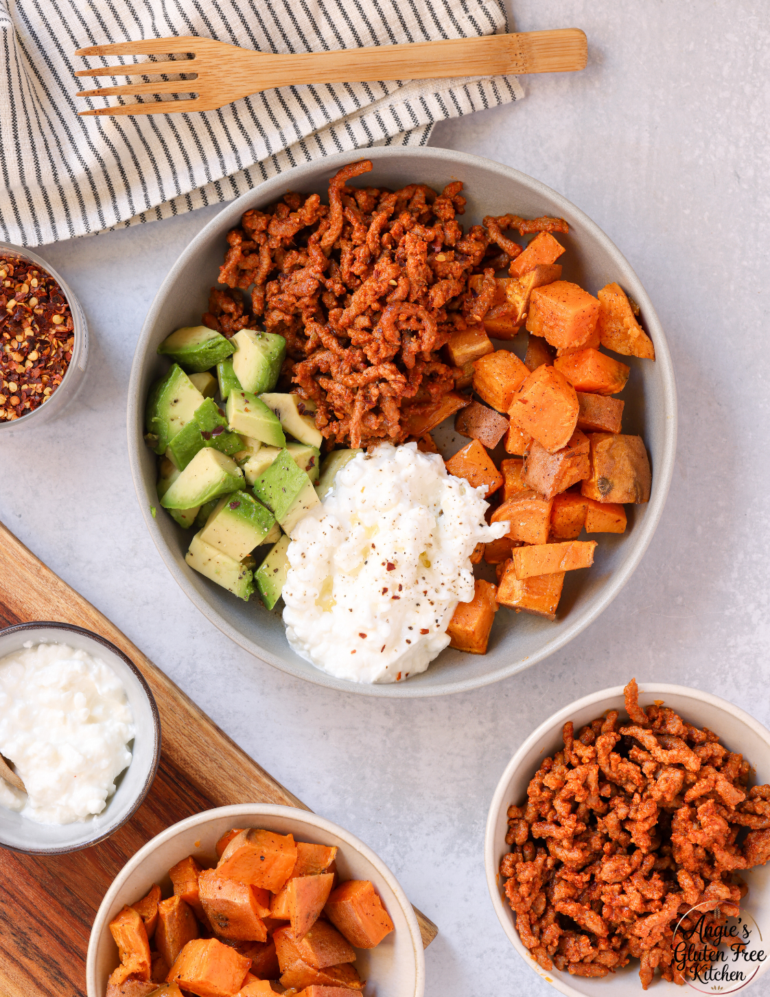 High-Protein Beef Bowl