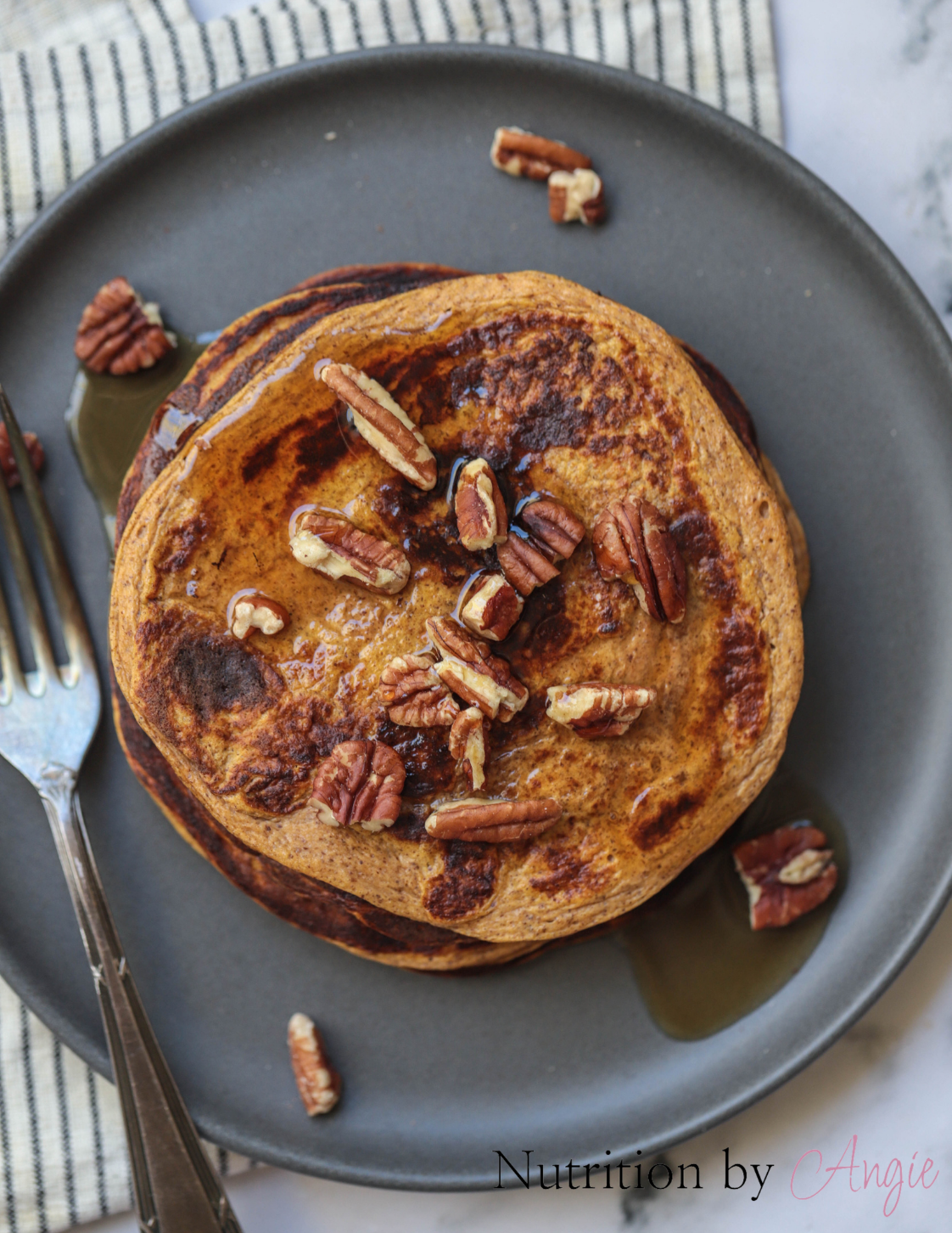 Sweet Potato Protein Power Pancakes
