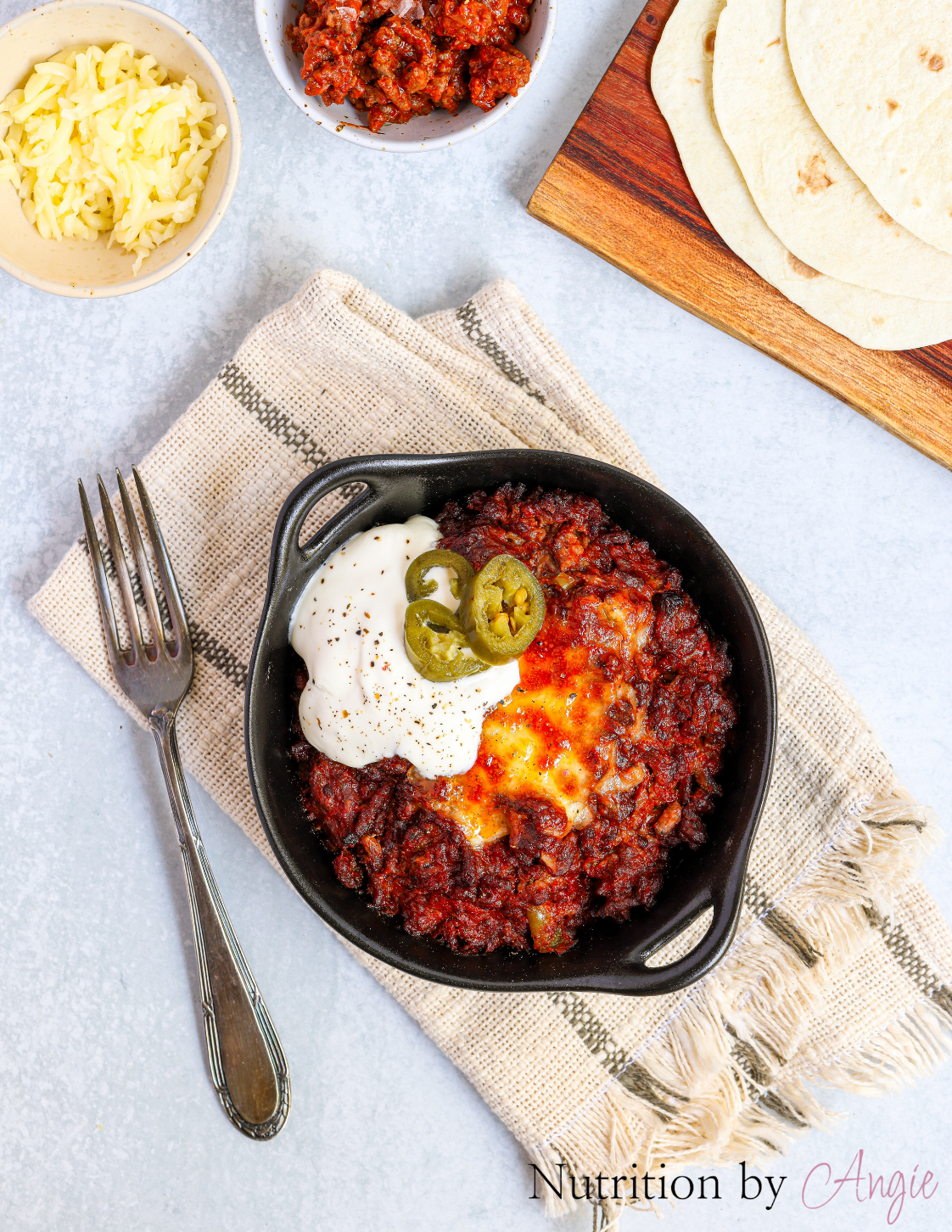 Mexican Beef and Bean Bake