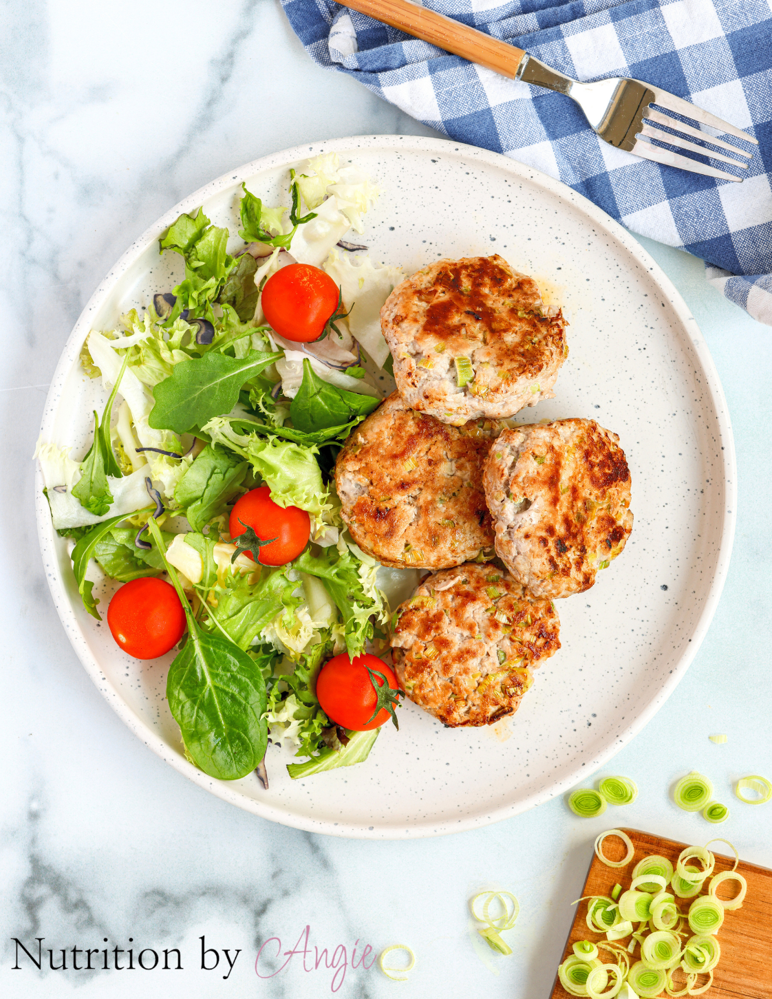 Pork, Ginger and Green Onion Patties
