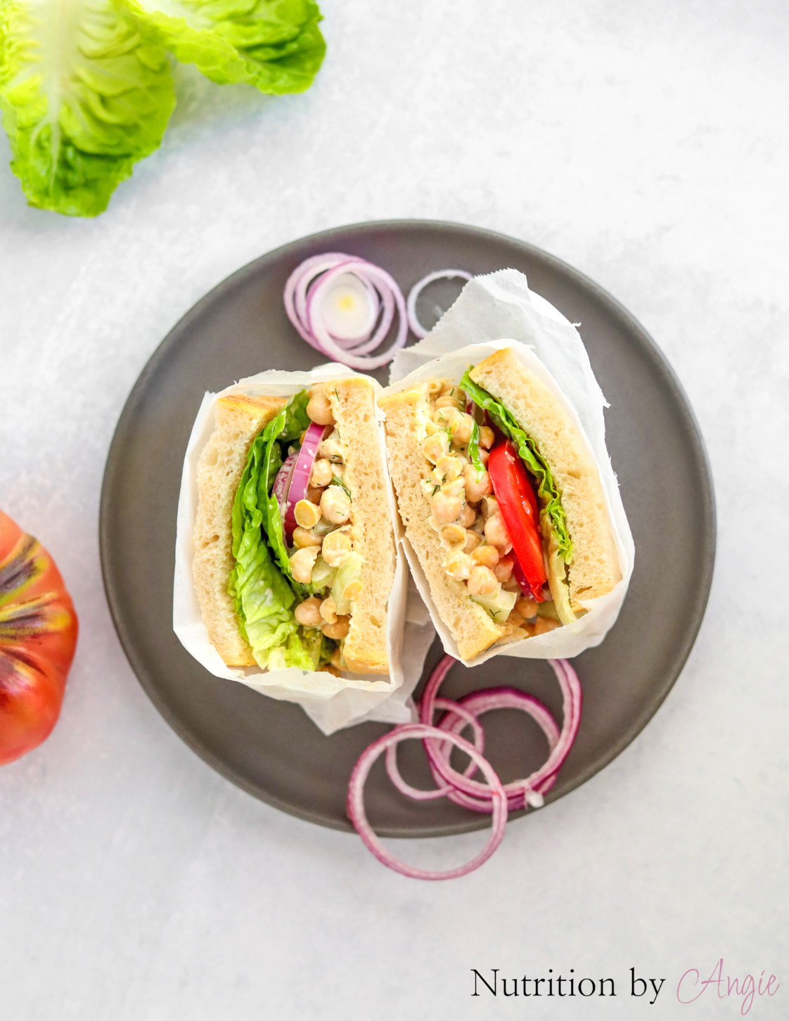 Chickpea Salad Sandwich