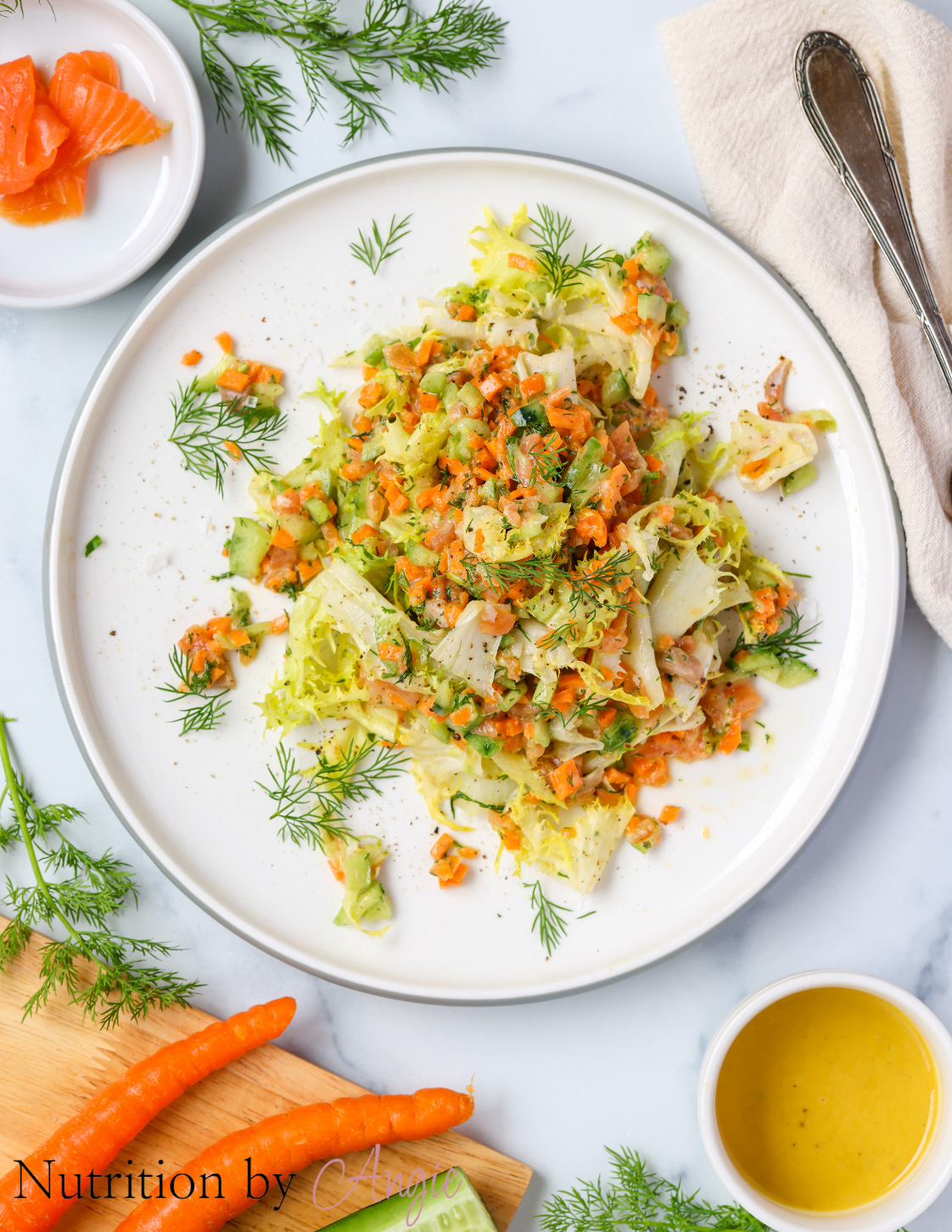 Chopped Salmon Salad