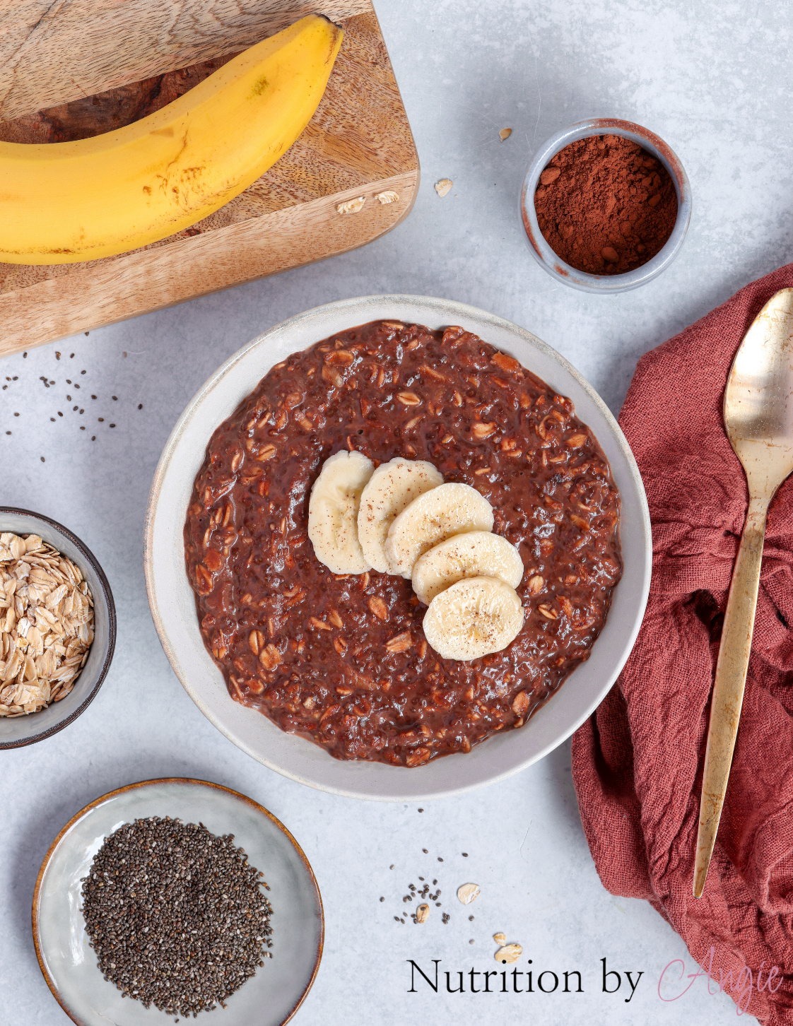 Chocolate Banana Porridge
