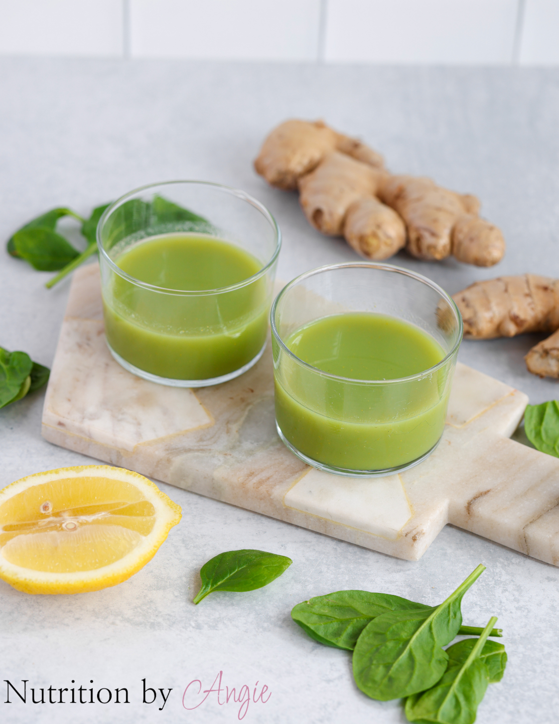 Green Ginger Smoothie Shot