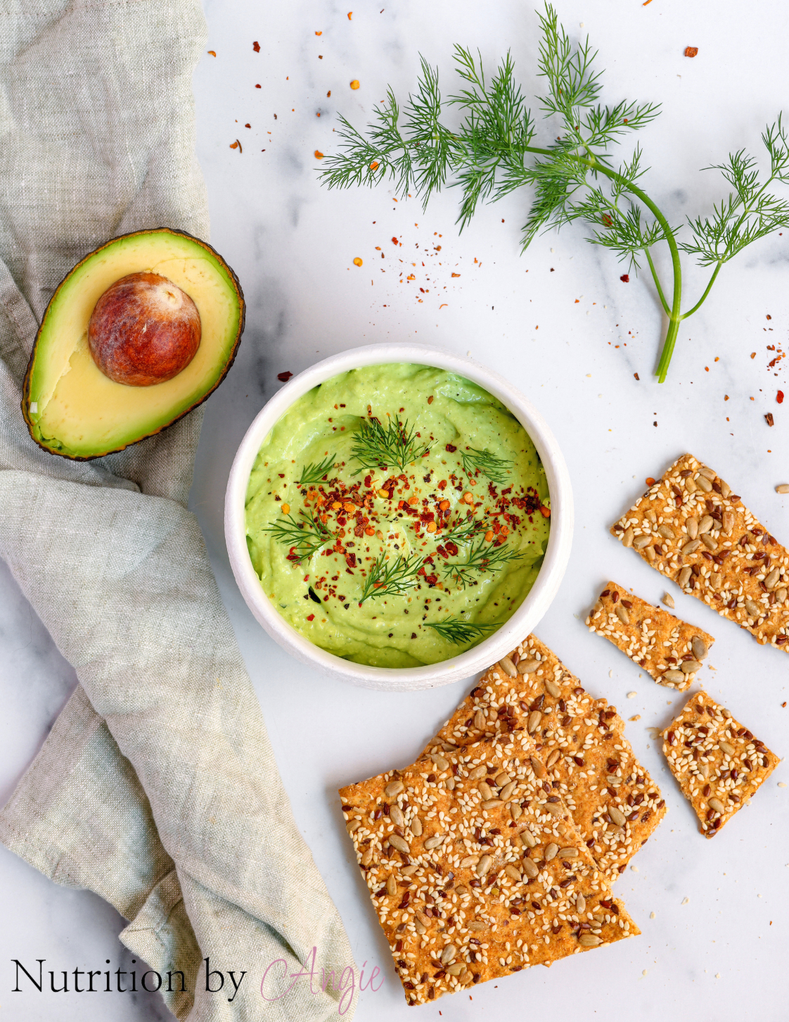 Avocado Cottage Cheese Dip