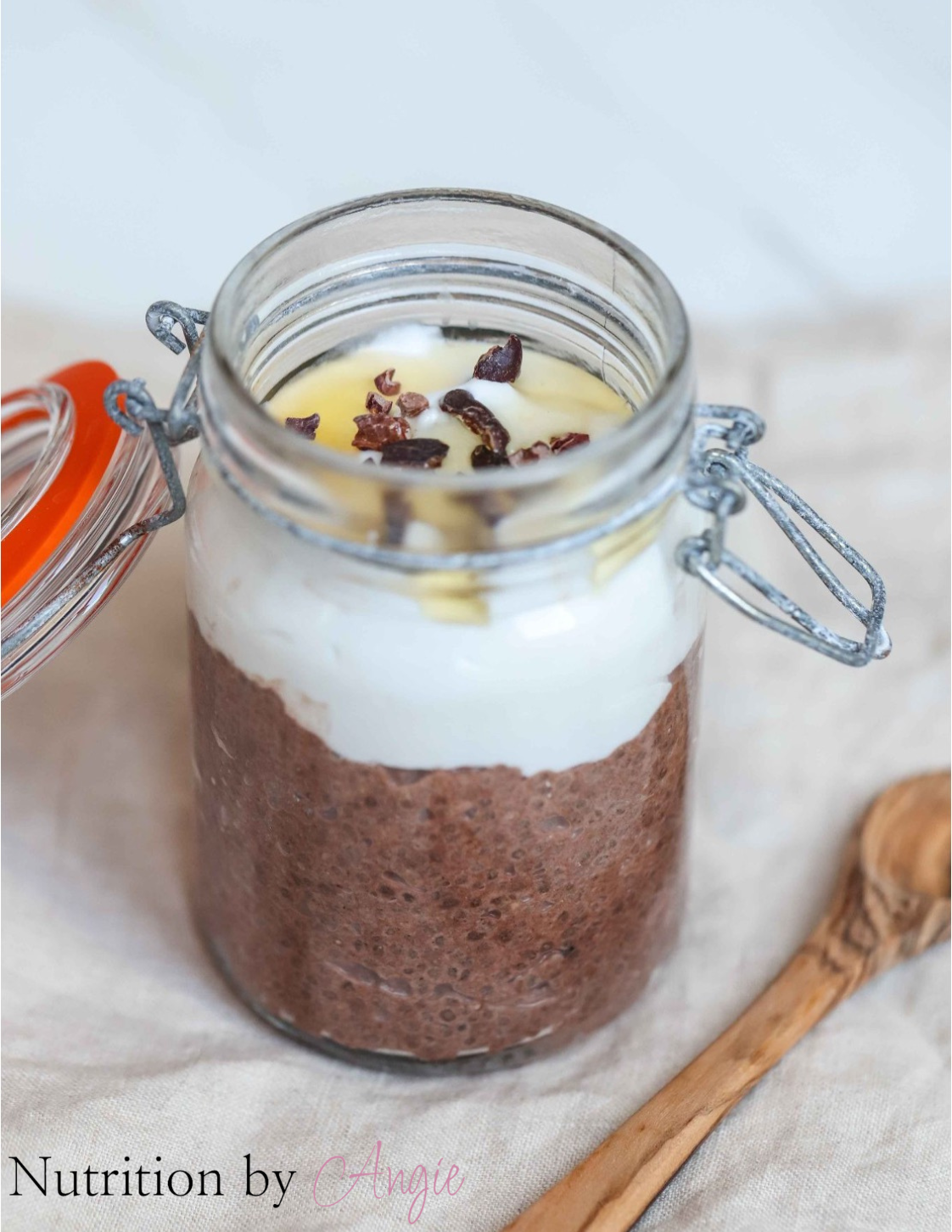 Creamy Chocolate and Coconut Chia Pudding