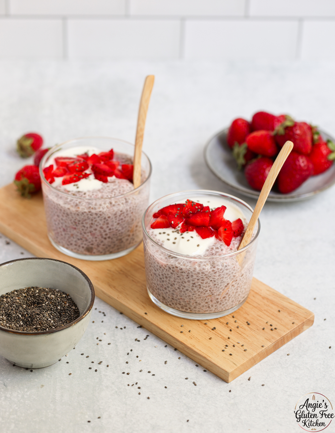 Strawberry Chia Pots