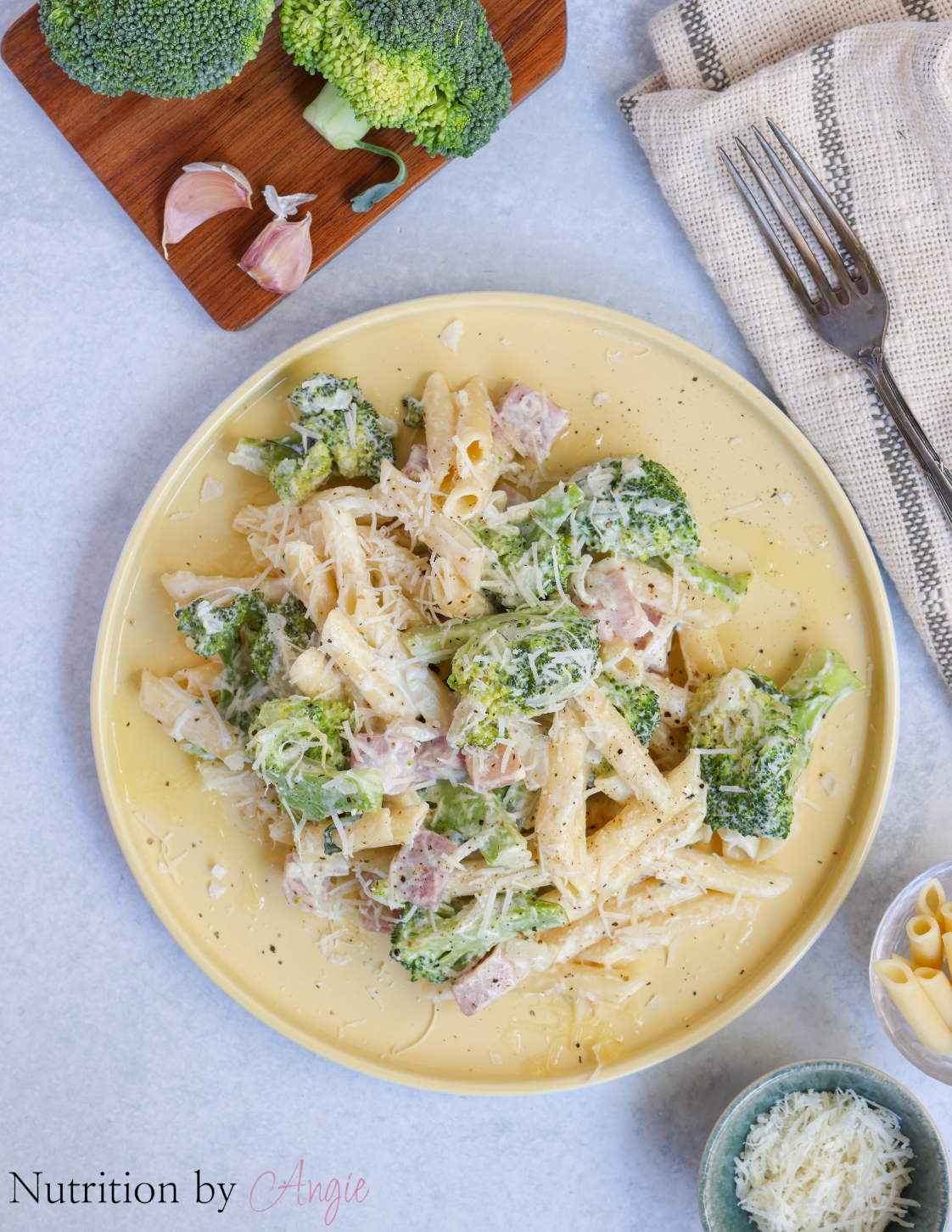 Ham and Broccoli Pasta