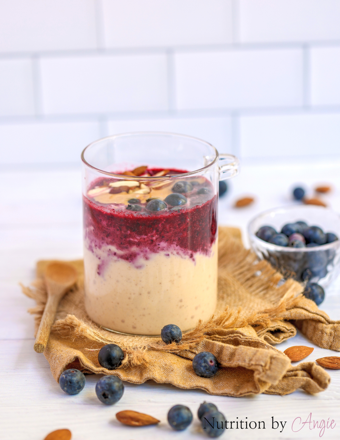Compote with Peanut Butter Cream