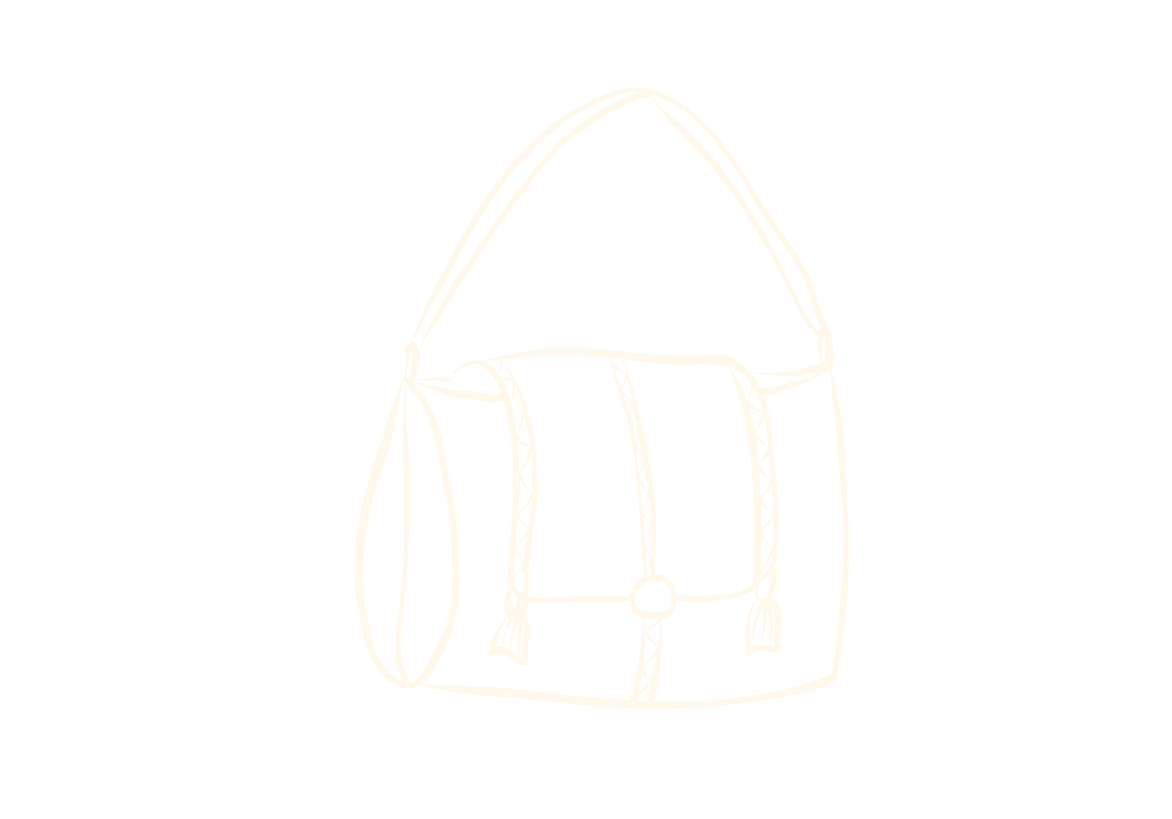 Typografinen kuva osana Iriz Silanderin visuaalista ilmettä.