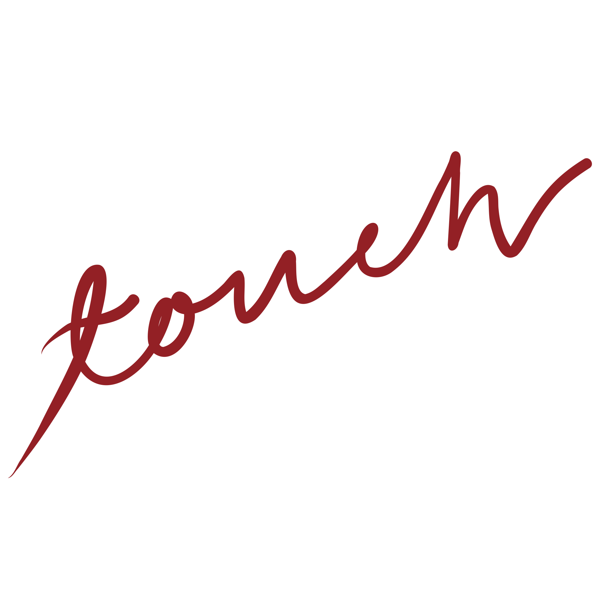 Typografinen kuva osana Iriz Silanderin visuaalista ilmettä.