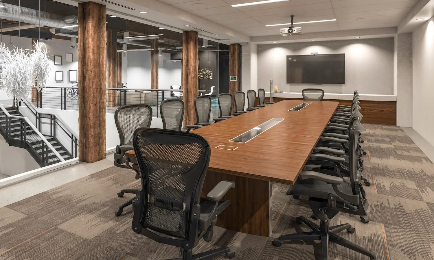 Law office conference room