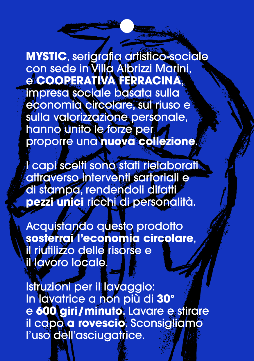 Back del cartellino.