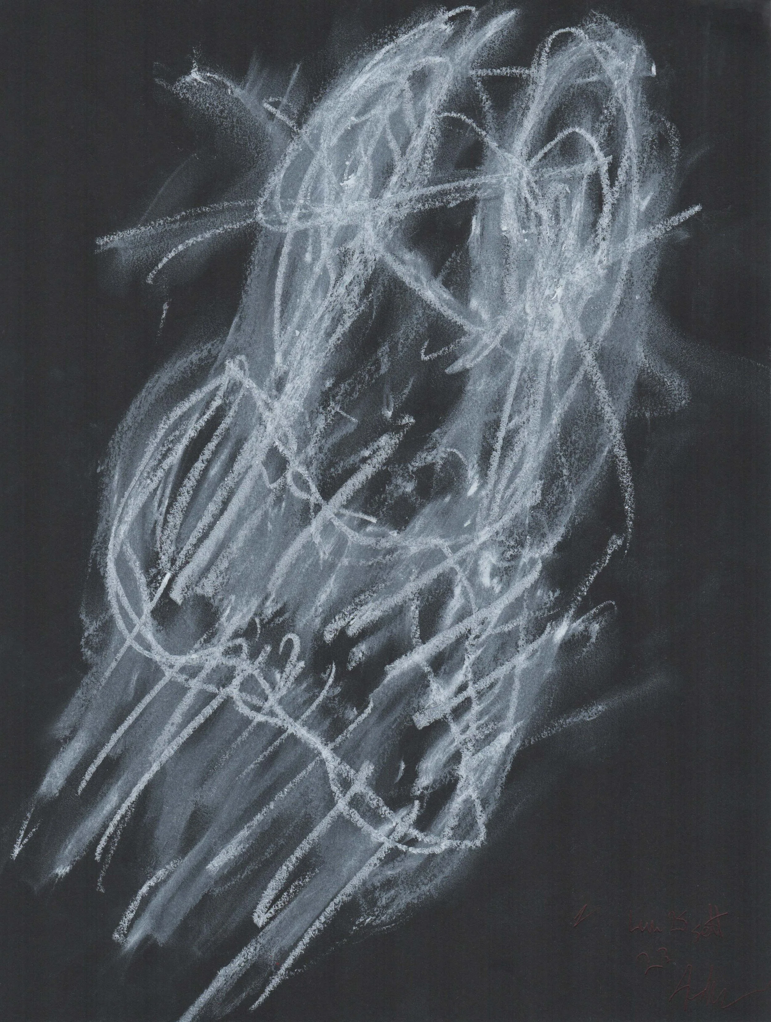 Scansione grezza di un'illustrazione.