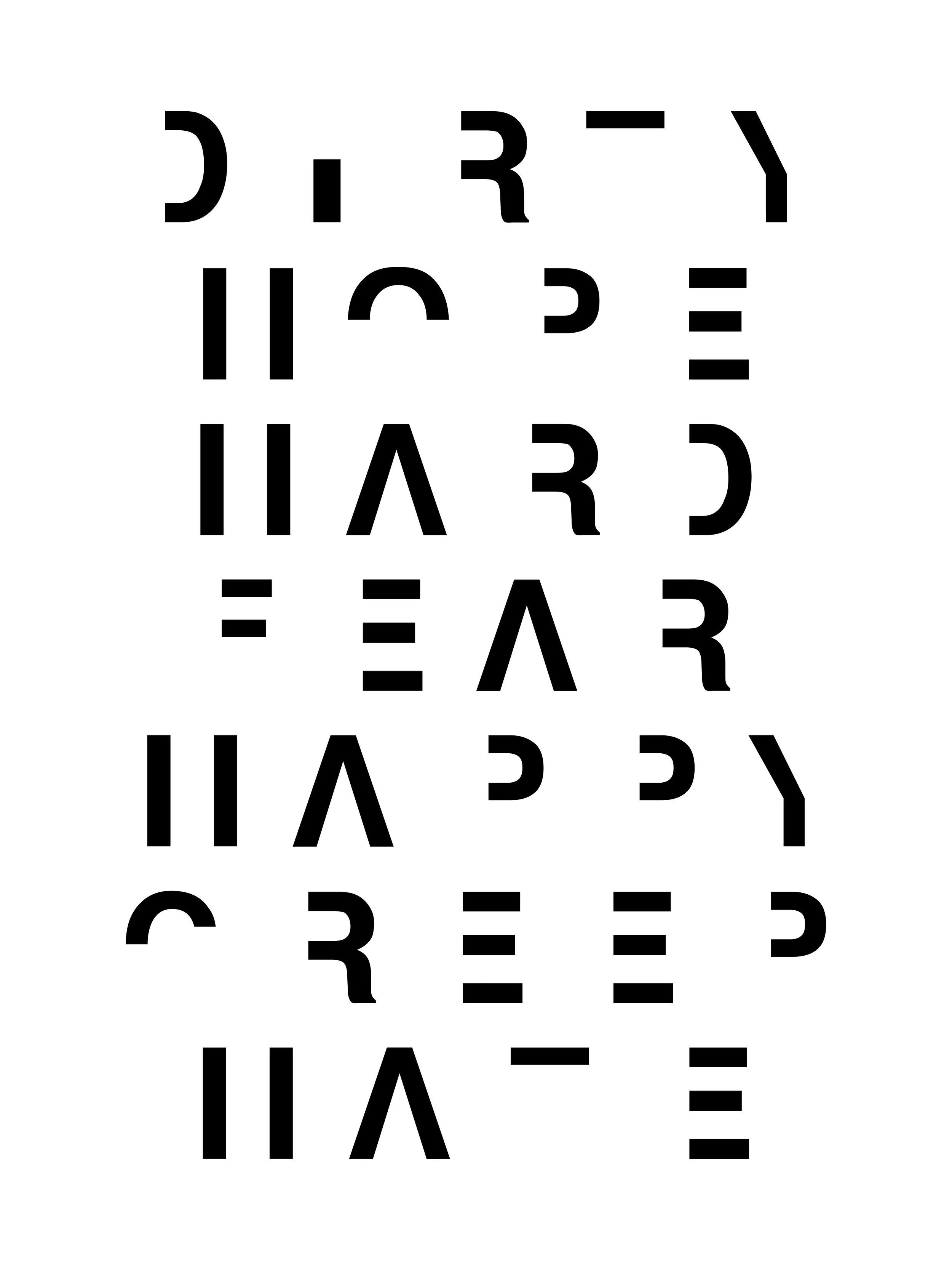 Le parole selezionate.