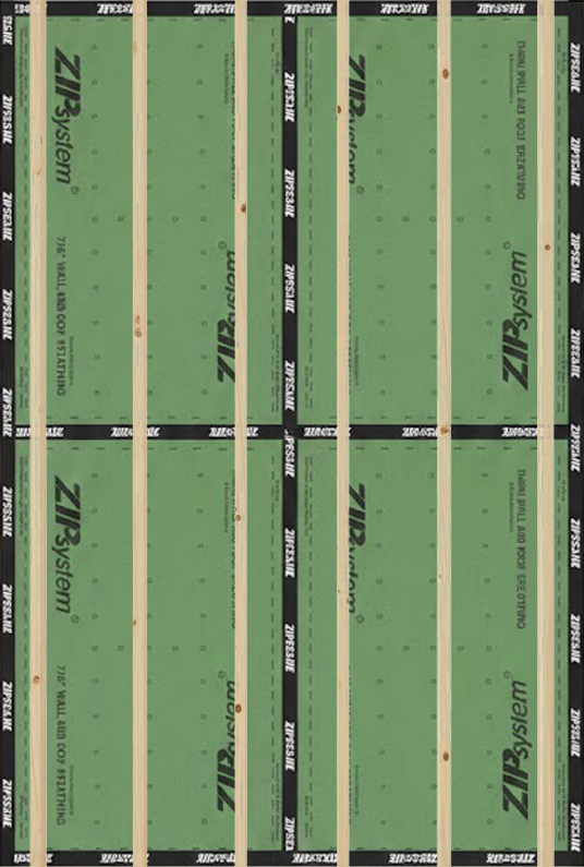 Vertical wood furring strips installed to create a rainscreen drainage plane and air gap behind exterior siding.