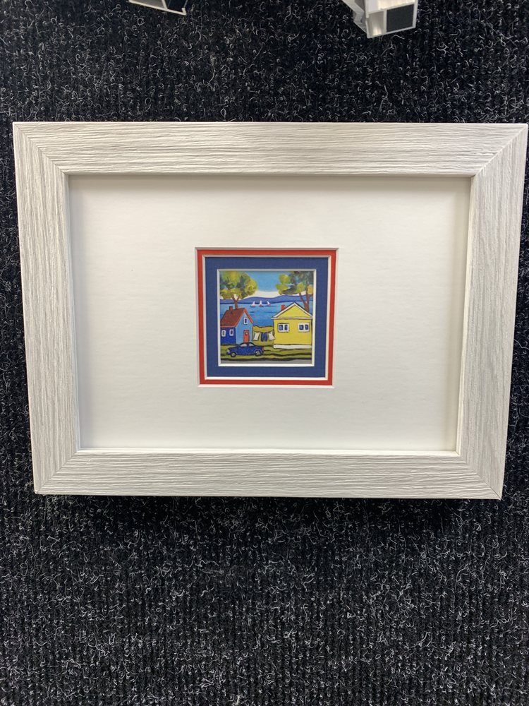 Small work - framed by Carriage House Picture Framing Shop