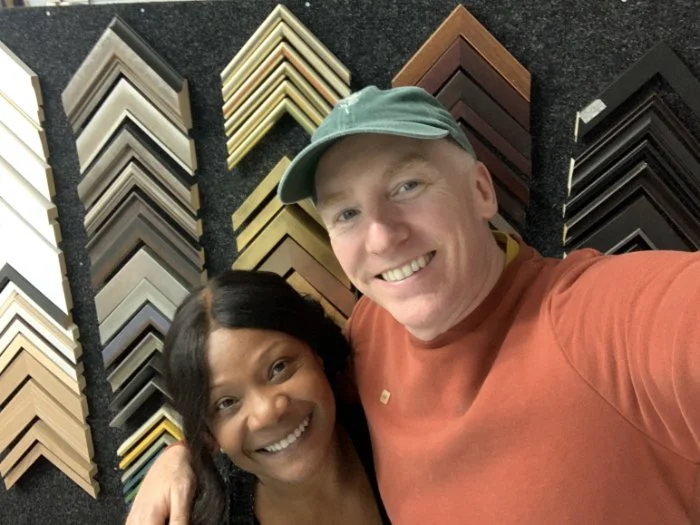 Liam and Joan - Carriage House Picture Framing Shop