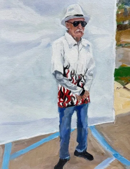 Driveway Boss | oil | 9" x 12" | Sold