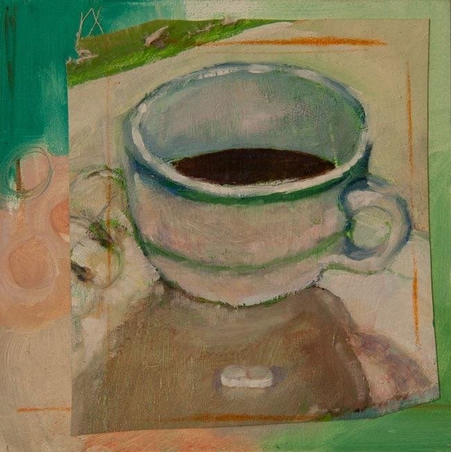 The Daily | 10" x 10" | Mixed Media |  Sold