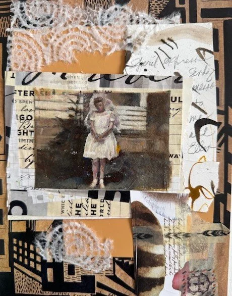 Lost in Detroit | Collage | 9" x 14"