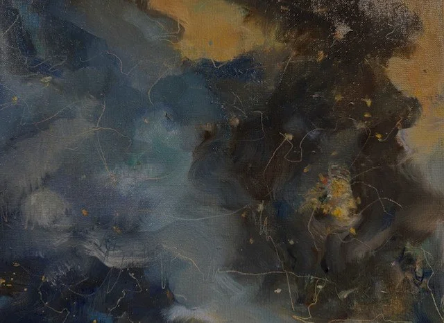 Whispers Between Stars | Oil | 10" x 14"| $400